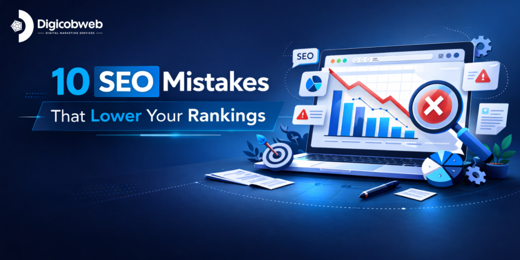 10 SEO Mistakes That Lower Your Rankings